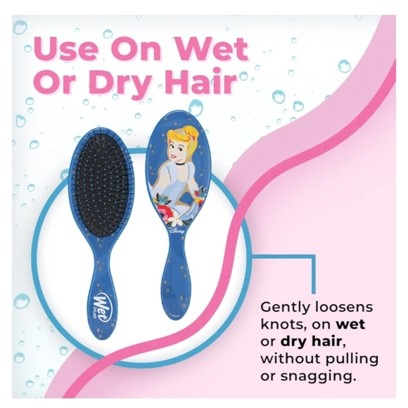 WETBRUSH ORIGINAL DETANGLER BRUSH LIMITED EDITION PRINCESS CINDERELLA - Picture 6 of 10